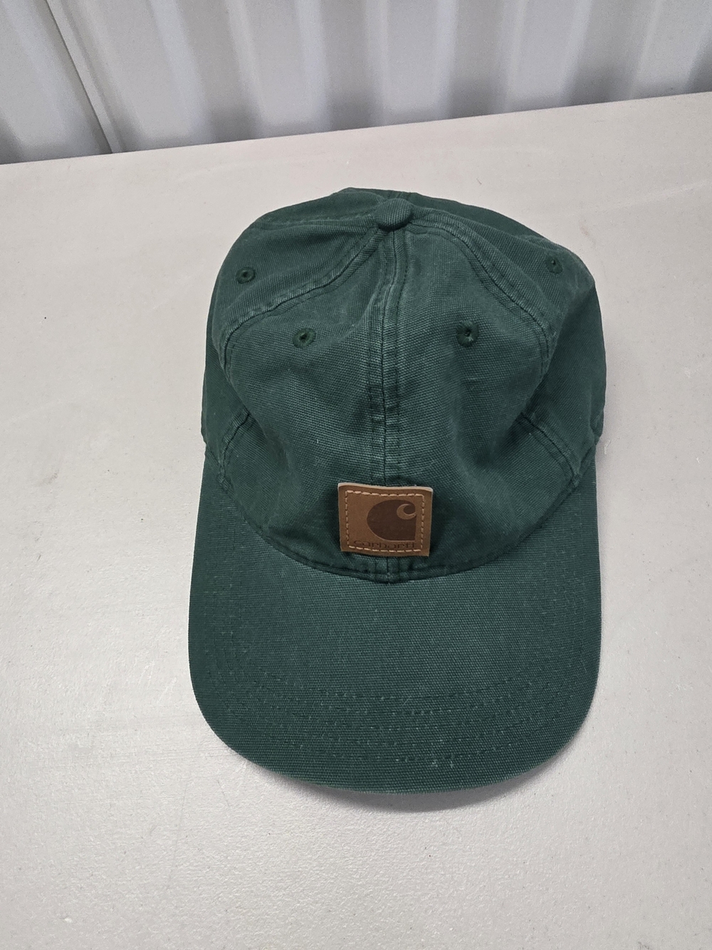 Carhartt Strapback Baseball Hat Cap Green Adjustable Adult Size